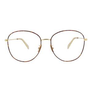 Celine Womens Round/Oval Bronze Bronze Transparent Fashion Designer Eyewear